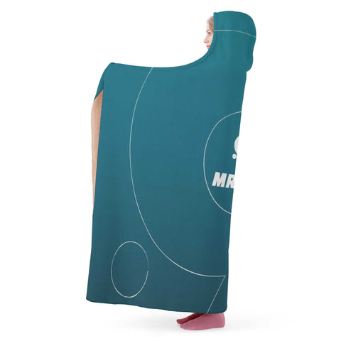Mr.Shit Hooded Blanket - Blue Mr Shit Best Selling Products 97 $