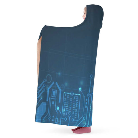 Mr.Shit Hooded Blanket - Computer Circuit 3 Accessories 97 $