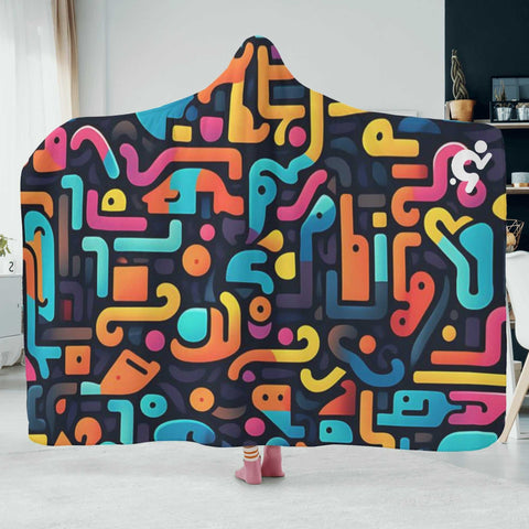 Mr.Shit Hooded Blanket - Funky Accessories 97 $