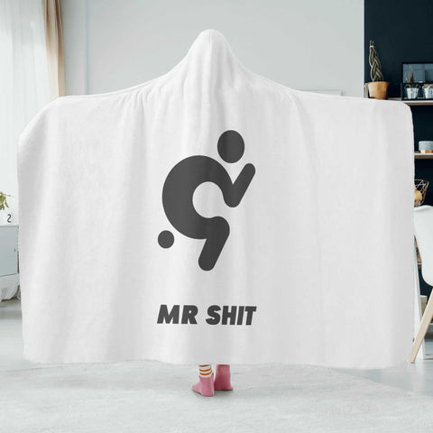 Mr.Shit Hooded Blanket - Mr Shit Accessories 97 $