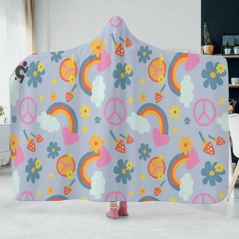 Mr.Shit Hooded Blanket - Peace Accessories 97 $