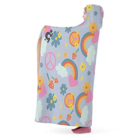 Mr.Shit Hooded Blanket - Peace Accessories 97 $