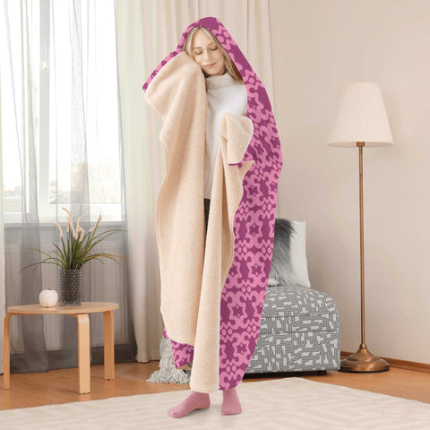 Mr.Shit Hooded Blanket - Pink Mrs Shit Best Selling Products 97 $