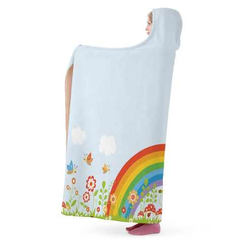 Mr.Shit Hooded Blanket - Rainbow Accessories 97 $