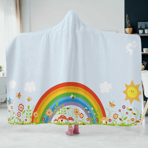 Mr.Shit Hooded Blanket - Rainbow Accessories 97 $