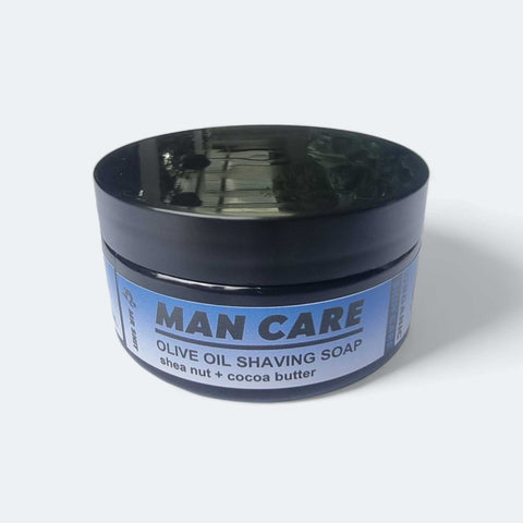 Mr.Shit Man Care - Men's Skincare - Olive Oil Shaving Soap with Shea Nut and Cocoa Butter Best Selling Products 31 $