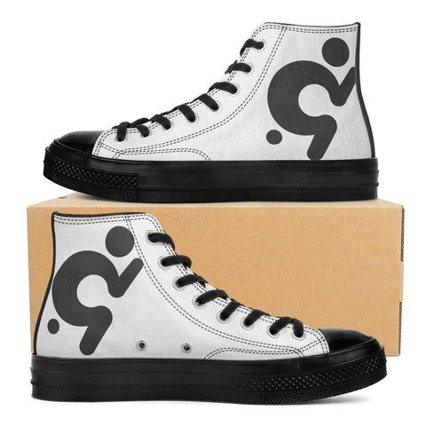 Mr.Shit Men's Classic Black High Top Canvas Shoes Shoes & Footwear 89 $