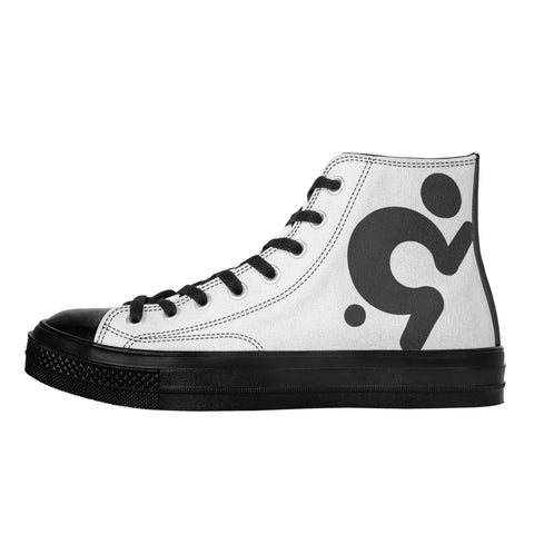 Mr.Shit Men's Classic Black High Top Canvas Shoes Shoes & Footwear 89 $