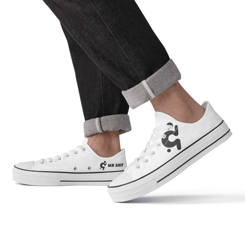 Mr.Shit Men's Classic Low Top Canvas Shoes Shoes & Footwear 74 $