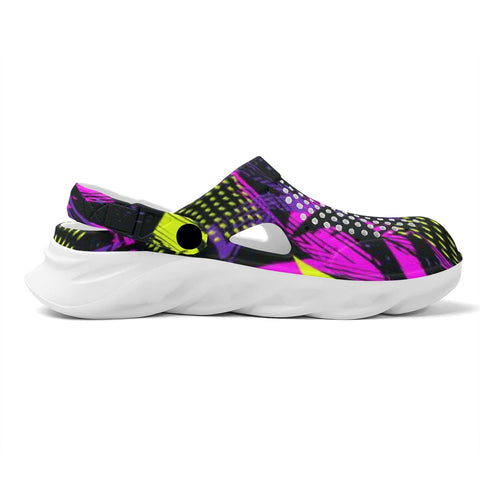 Mr.Shit Mens Clogs - 90s Pattern 2 Shoes & Footwear 41 $