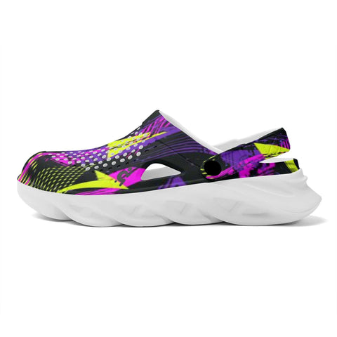 Mr.Shit Mens Clogs - 90s Pattern 2 Shoes & Footwear 41 $