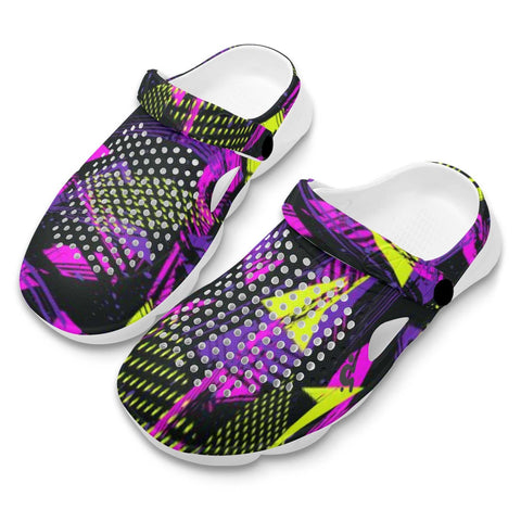 Mr.Shit Mens Clogs - 90s Pattern 2 Shoes & Footwear 41 $