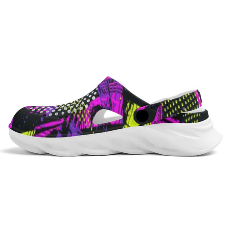 Mr.Shit Mens Clogs - 90s Pattern 2 Shoes & Footwear 41 $