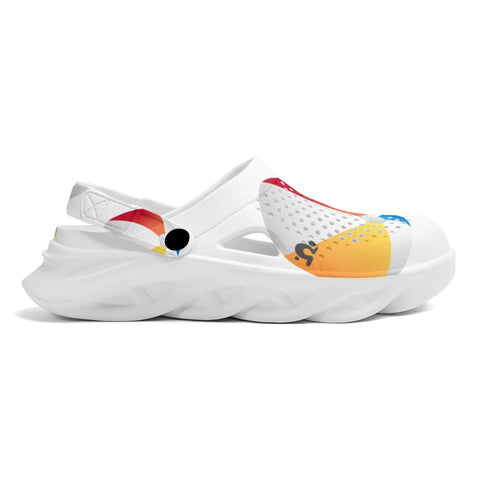 Mr.Shit Mens Clogs - Beach Balls Shoes & Footwear 41 $