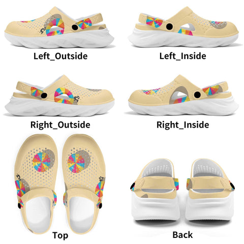 Mr.Shit Mens Clogs - Beach Umbrellas Shoes & Footwear 41 $