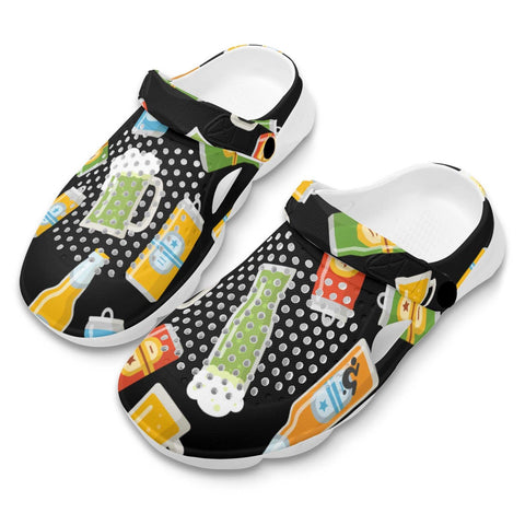 Mr.Shit Mens Clogs - Beer Shoes & Footwear 41 $