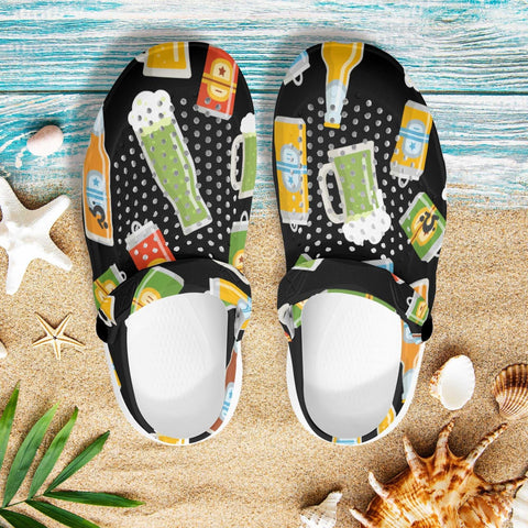 Mr.Shit Mens Clogs - Beer Shoes & Footwear 41 $