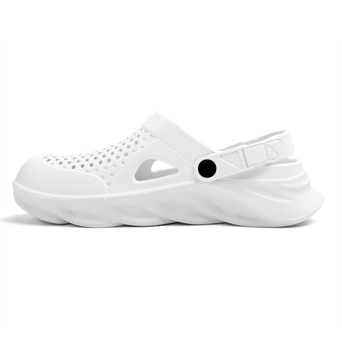 Mr.Shit Mens Clogs - Black and Red Modern Pin Stripe 3 Shoes & Footwear 41 $