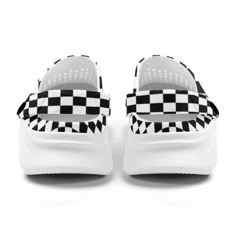 Mr.Shit Mens Clogs - Checkers Shoes & Footwear 41 $