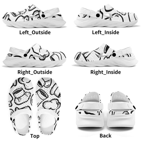 Mr.Shit Mens Clogs - Chef Hats Shoes & Footwear 41 $