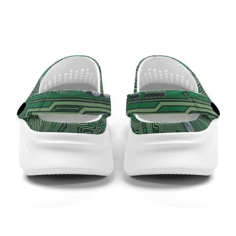 Mr.Shit Mens Clogs - Computer Circuit Shoes & Footwear 41 $