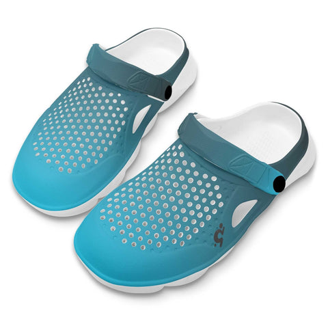 Mr.Shit Mens Clogs - Electric Blue Shoes & Footwear 41 $