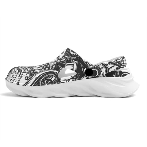 Mr.Shit Mens Clogs - Engine Parts Shoes & Footwear 41 $