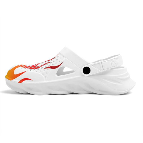 Mr.Shit Mens Clogs - Flames Shoes & Footwear 41 $