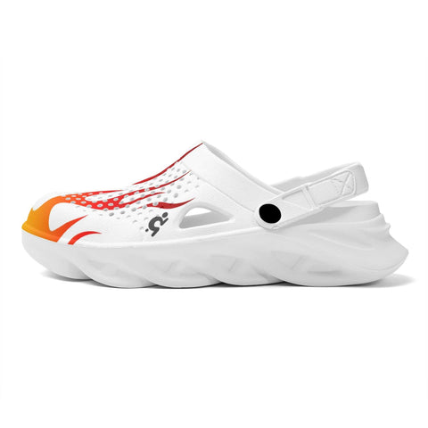 Mr.Shit Mens Clogs - Flames Shoes & Footwear 41 $