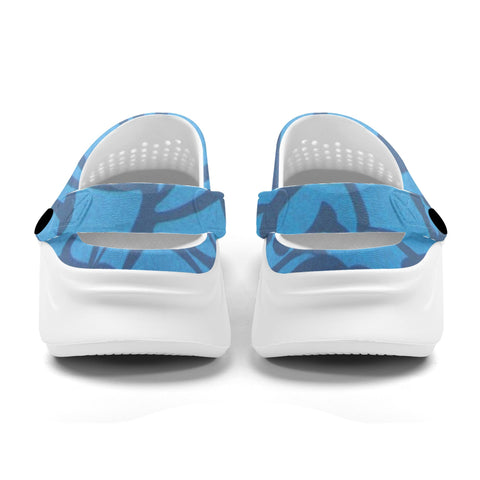 Mens Crocs - Floral Blue - Mr.Shit