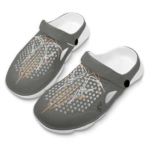 Mr.Shit Mens Clogs - Gold and White Pin Stripe 2 Shoes & Footwear 41 $