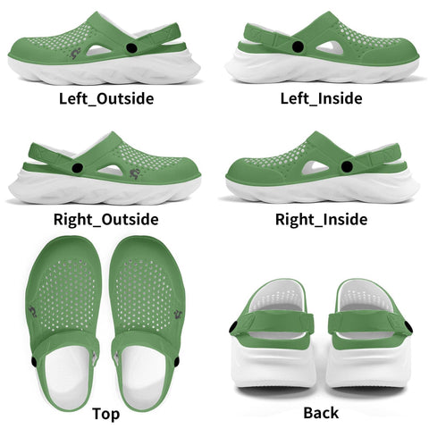 Mr.Shit Mens Clogs - Green Shoes & Footwear 41 $