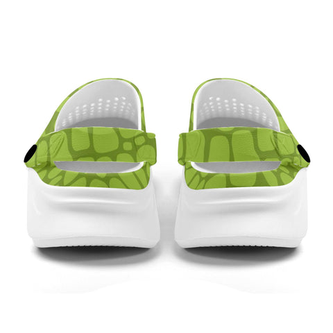 Mr.Shit Mens Clogs - Green Crocodile Skin Shoes & Footwear 41 $