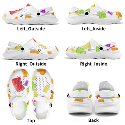 Mr.Shit Mens Clogs - Gummy Bears Shoes & Footwear 41 $