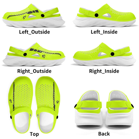 Mr.Shit Mens Clogs - High Vis Shoes & Footwear 41 $