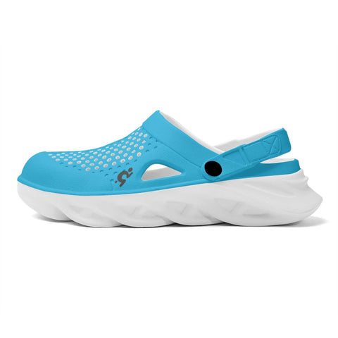 Mr.Shit Mens Clogs - Light Blue Shoes & Footwear 41 $