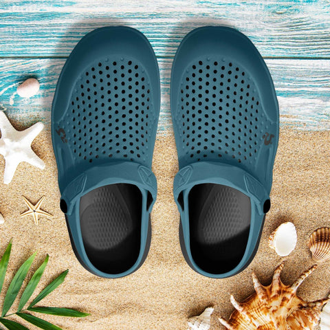Mr.Shit Mens Clogs - Light Blue Shoes & Footwear 41 $
