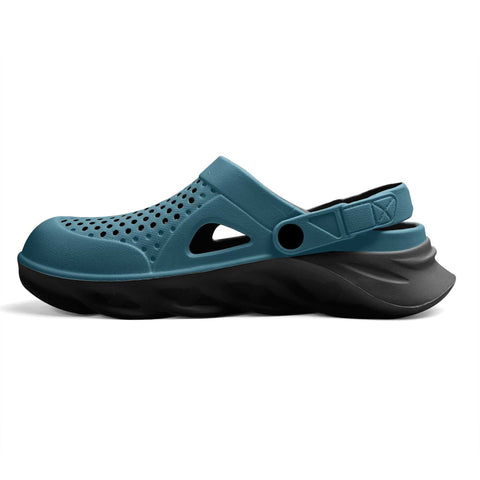 Mr.Shit Mens Clogs - Light Blue Shoes & Footwear 41 $