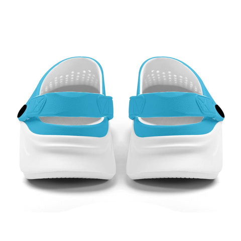 Mr.Shit Mens Clogs - Light Blue Shoes & Footwear 41 $