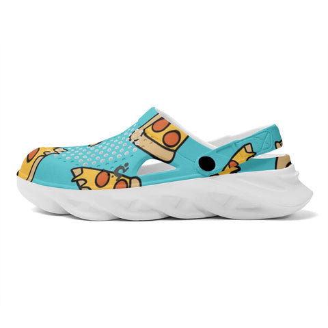 Mr.Shit Mens Clogs - Pizza Shoes & Footwear 41 $