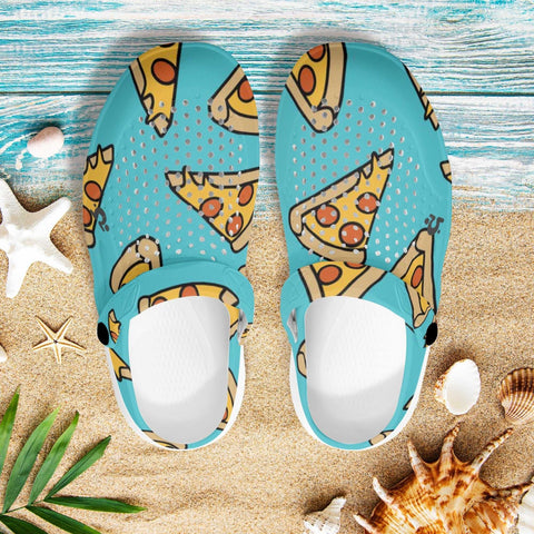 Mr.Shit Mens Clogs - Pizza Shoes & Footwear 41 $