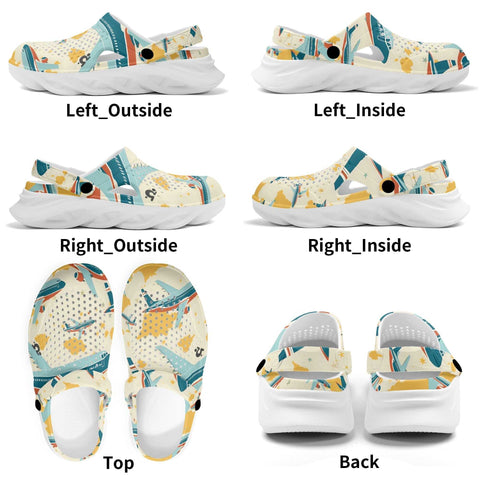 Mr.Shit Mens Clogs - Planes Shoes & Footwear 41 $