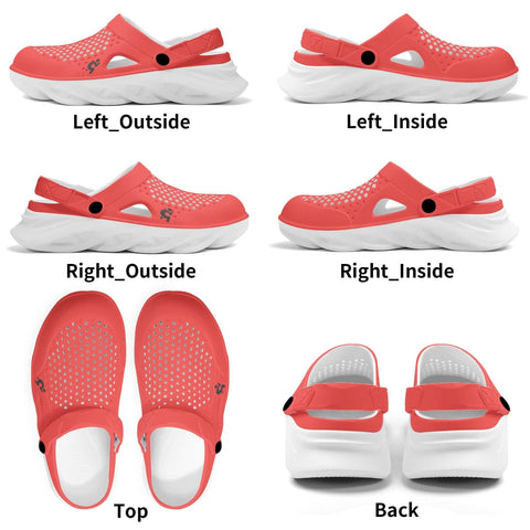 Mr.Shit Mens Clogs - Red Shoes & Footwear 41 $