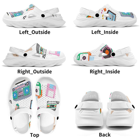 Mr.Shit Mens Clogs - Retro Shoes & Footwear 41 $