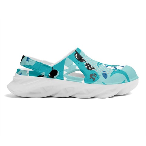 Mr.Shit Mens Clogs - Sharks Shoes & Footwear 41 $