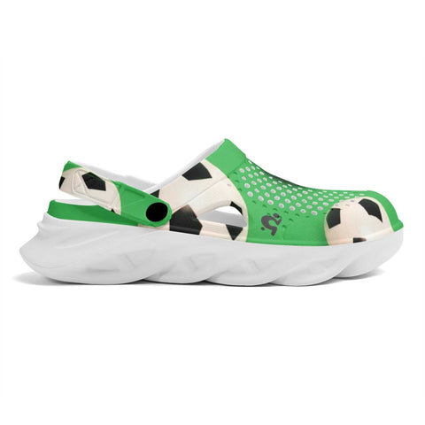 Mr.Shit Mens Clogs - Soccer Balls Shoes & Footwear 41 $