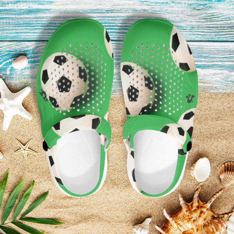 Mr.Shit Mens Clogs - Soccer Balls Shoes & Footwear 41 $