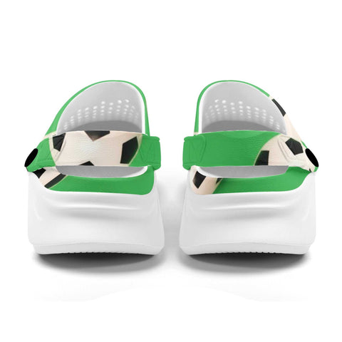 Mr.Shit Mens Clogs - Soccer Balls Shoes & Footwear 41 $