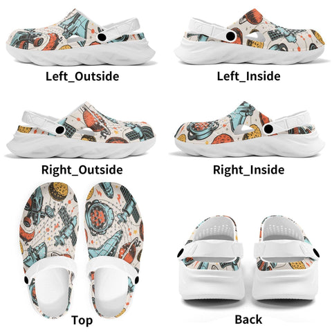 Mr.Shit Mens Clogs - Space Shoes & Footwear 41 $