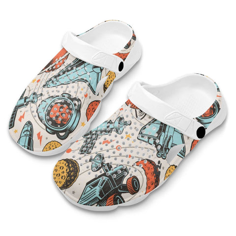 Mr.Shit Mens Clogs - Space Shoes & Footwear 41 $